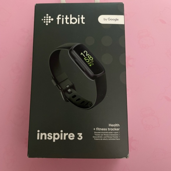 Fitbit Inspire 3 Black Fitness Tracker Fitbit Inspire 3 Black Fitness Tracker